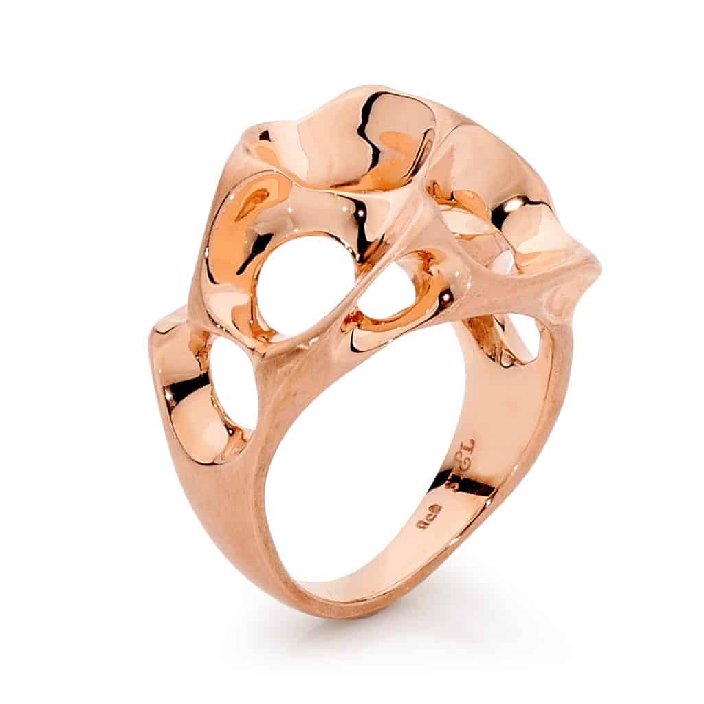 9CT ROSE GOLD DRESS RING by Stelios Jewellers in Perth
