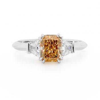 Fancy Yellow Diamond Ring by Stelios Jewellers in Perth