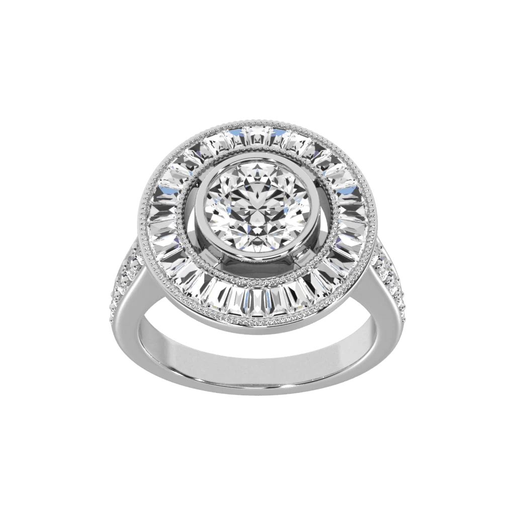 Classic Round Brilliant Diamond Ring