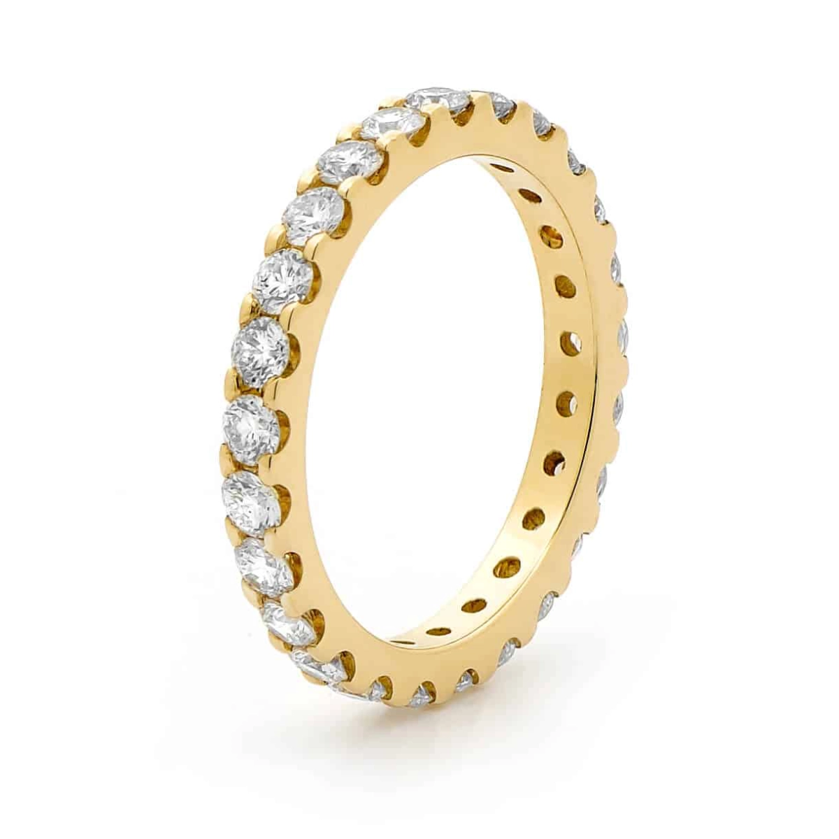 Ladies Eternity Diamond Wedding Band