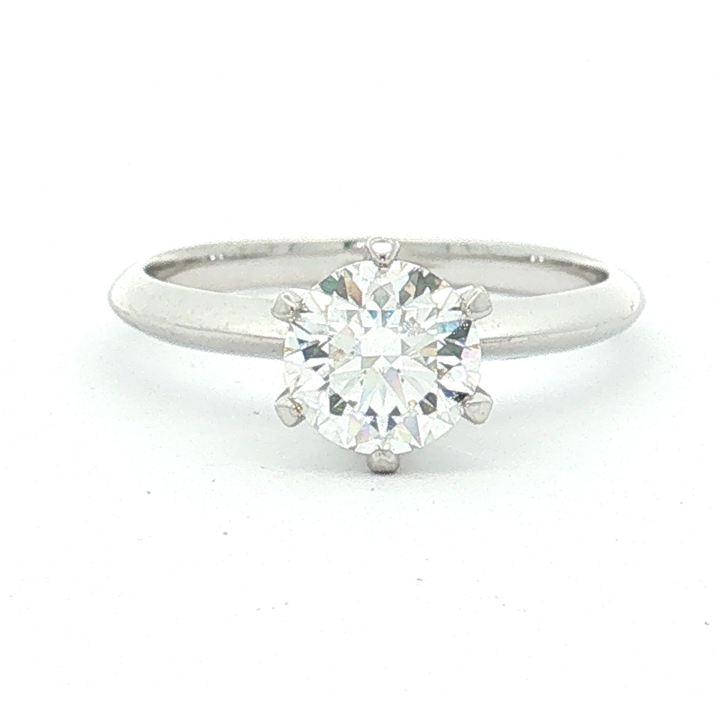 18ct White Gold Lab Grown Diamond Solitaire Ring1 18ct White Gold Lab Grown Diamond Solitaire Ring
